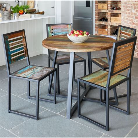 collection  small  dining tables  reclaimed wood