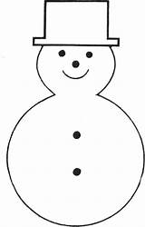 Snowman Printable Templates Template Christmas Hat Outline Felt Clipart Ornament Crafts Winter Stencils Printables Teaching Kids Pattern Cut Snow Patterns sketch template