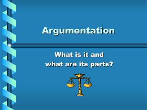 argumentation