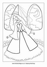 Princess Tower Colouring Pages Generic Activityvillage Coloring sketch template