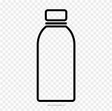 Bottle Clipart Plastic Colouring Bottles Hogwarts Coloring Castle Pages Water Outline Graphics Silhouette Clip Vector sketch template