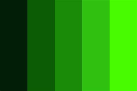 bit green color palette