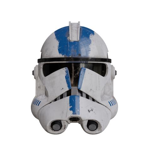 clone trooper helmet st model turbosquid