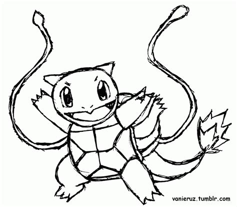 squirtle pokemon coloring pages blastoise simple pattern coloring