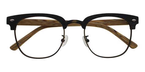 sequency browline eyeglasses in black sllac