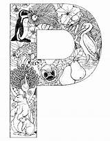 Alphabet Coloring Pages Letters Animal Animals Kids Fun Printable Color Dieren Alfabet Worksheets Sheets Adults Kleurplaten Adult Print Coloriage Educational sketch template