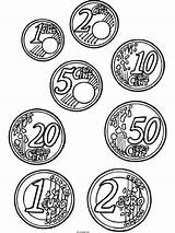 Monedas Cã Ficha sketch template