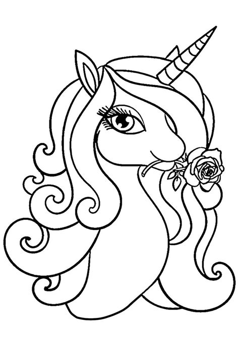 coloring pages  cute baby unicorns subeloa