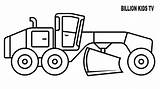 Coloring Construction Pages Truck Equipment Grader Drawing Plow Printable Getdrawings Kids Getcolorings sketch template