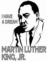 Coloring Luther Martin King Pages Jr Mlk Dream History Kids Printable Sheet Print Worksheets Month Printables Drawing Color Quotes Dr sketch template