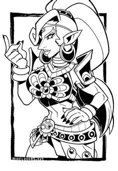 calamity ganon coloring pages coloring pages