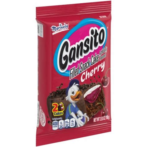 marinela gansito cherry filled snack cake 3 53 oz food 4 less