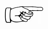 Finger Pointing Clipart Hand Middle Arrow Hands Left Down Clip Cartoons Cliparts Right Bid People Stamp Clipartbest Find Rubber sketch template