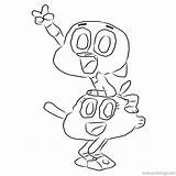 Gumball Tobias sketch template