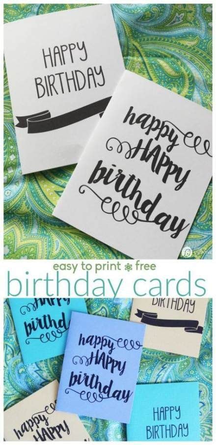 birthday happy card  boyfriend  printable  ideas