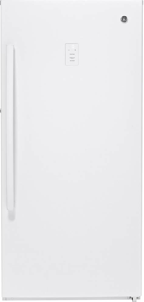 Ge® 14 1 Cu Ft White Upright Freezer Texas Appliance Arlington
