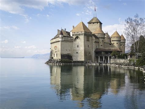 chateau de chillon switzerland  unreal places  thought  existed   imagination