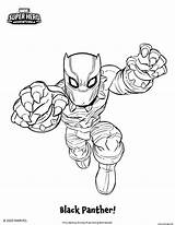 Panther Coloriage Heros Sheets Disneyparks Superheroes Imprimé Falcon sketch template