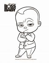 Coloring Pages Dreamworks Getcolorings Boss Printables Baby sketch template