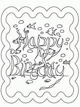 Birthday Coloring Card Pages Cards Happy Colour Folding Boy Popular Printable Library Clipart Template Coloringhome sketch template