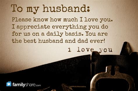 husband      love