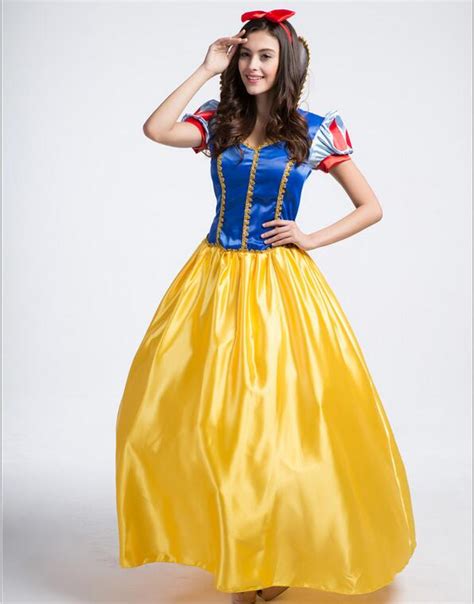 Sexy Adult Halloween Dexlue A Line Dress Princess Costume