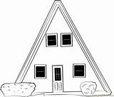Coloring Cabin Cottage Unique Small Pages Coloringpages101 Thatched Rubble Stone Kids Architectures sketch template
