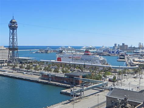 barcelona cruise port  terminals