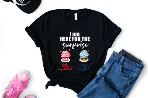 hot trend funny gender reveal t shirt design 735564 illustrations