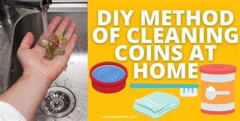 clean corroded coins  home