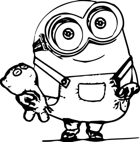 awesome minions coloring pages wecoloringpage pinterest coloring