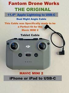 dji mavic mini remote control tablet cableshort iphone  usb  ebay
