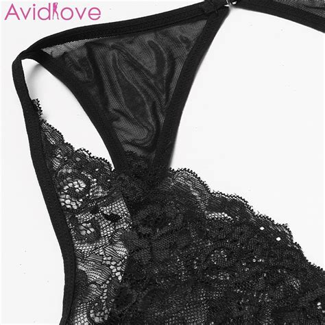2019 Avidlove Pron Sexy Sleepwear Set Lace Sleepwear Hot