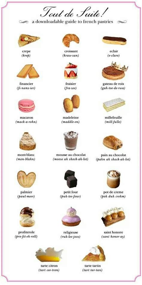 guide to french pastries french desserts french pastries french