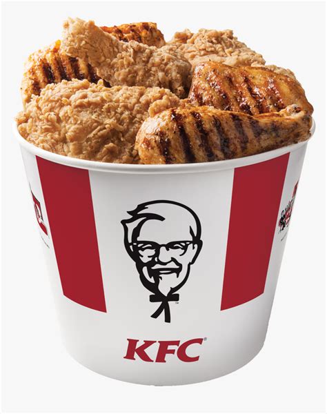 bucket kentucky fried chicken hd png  kindpng