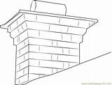 Coloring Chimney Coloringpages101 sketch template