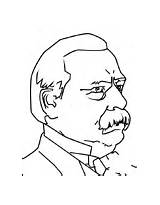 Coloring Pages Grover Cleveland Fingers Lil sketch template