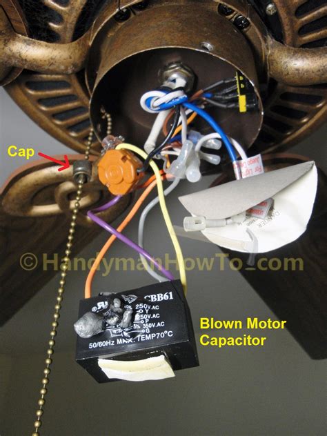 wire ceiling fan capacitor wiring diagram wiring diagram