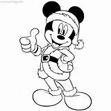 Mickey Mouse Christmas Coloring Pages Santa Claus Printable Xcolorings 1280px 109k Resolution Info Type  Size Jpeg sketch template