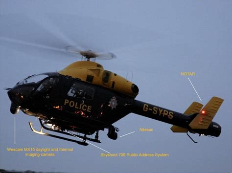south yorkshire police charged for helicopter used to film