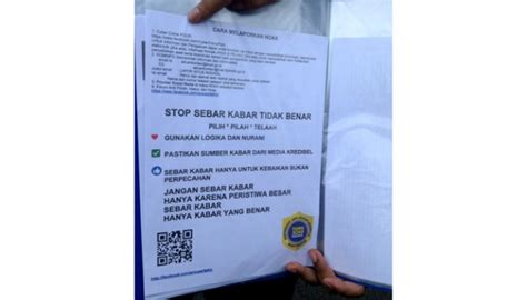 marak hoax penculikan anak polisi bangkalan keliling masjid nasional