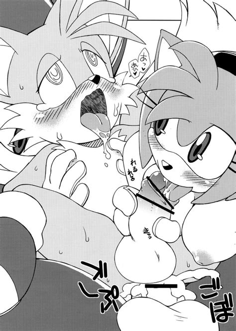 Aku Tojyo Amy Rose Sonic The Hedgehog Tails Sonic Sega Sonic