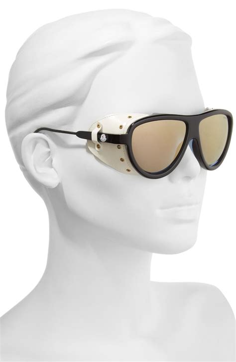57mm mirrored shield sunglasses nordstrom shield sunglasses