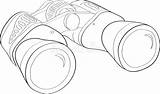 Binocolo Jumelles Binokel Binoculars Illustrazioni Fumetto Icona Illustrationen sketch template