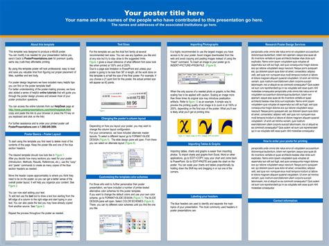 ce event  tips  creating  conference poster ptsa