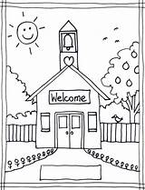 Welcome Coloring Pages Getcolorings sketch template