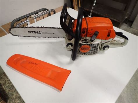 chainsaw stihl ms   ps auction    future largest  net auctions