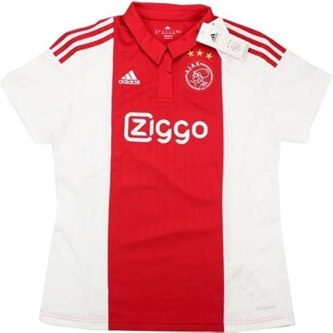 bolcom adidas ajax thuis shirt maat  kinderen kleur roodwit