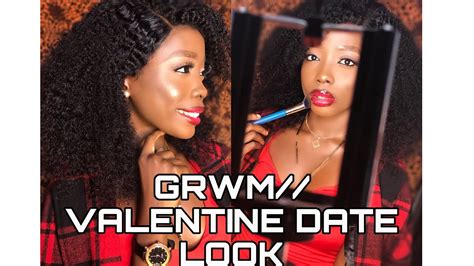 Grwm Chit Chat Valentine Hot Date Look Youtube