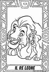 Lion Coloring Mufasa Simba Leone Dibujos Colorare Leon Roi Altri Classici Rafiki Getcolorings Posto Caso Cambiare Potete Questo sketch template